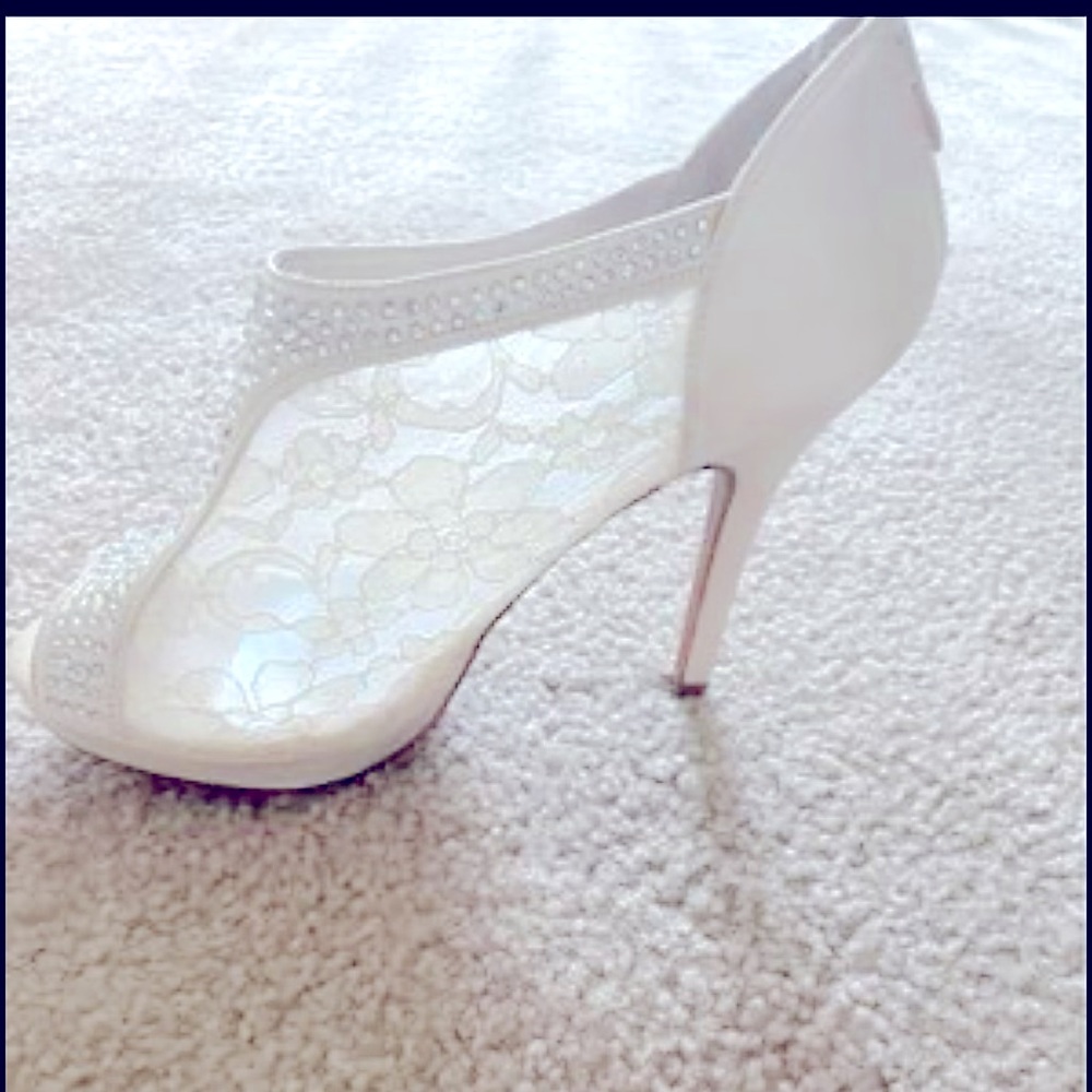 Michaelangelo Bridal Shoes size 8
